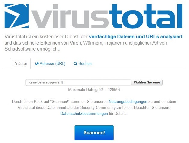 Online-Virenscanner